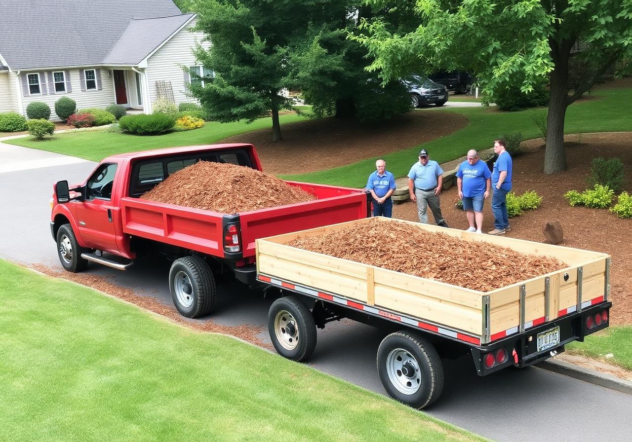 Mulch & material delivery