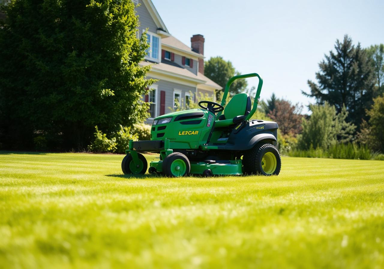 Precision zero-turn mowing